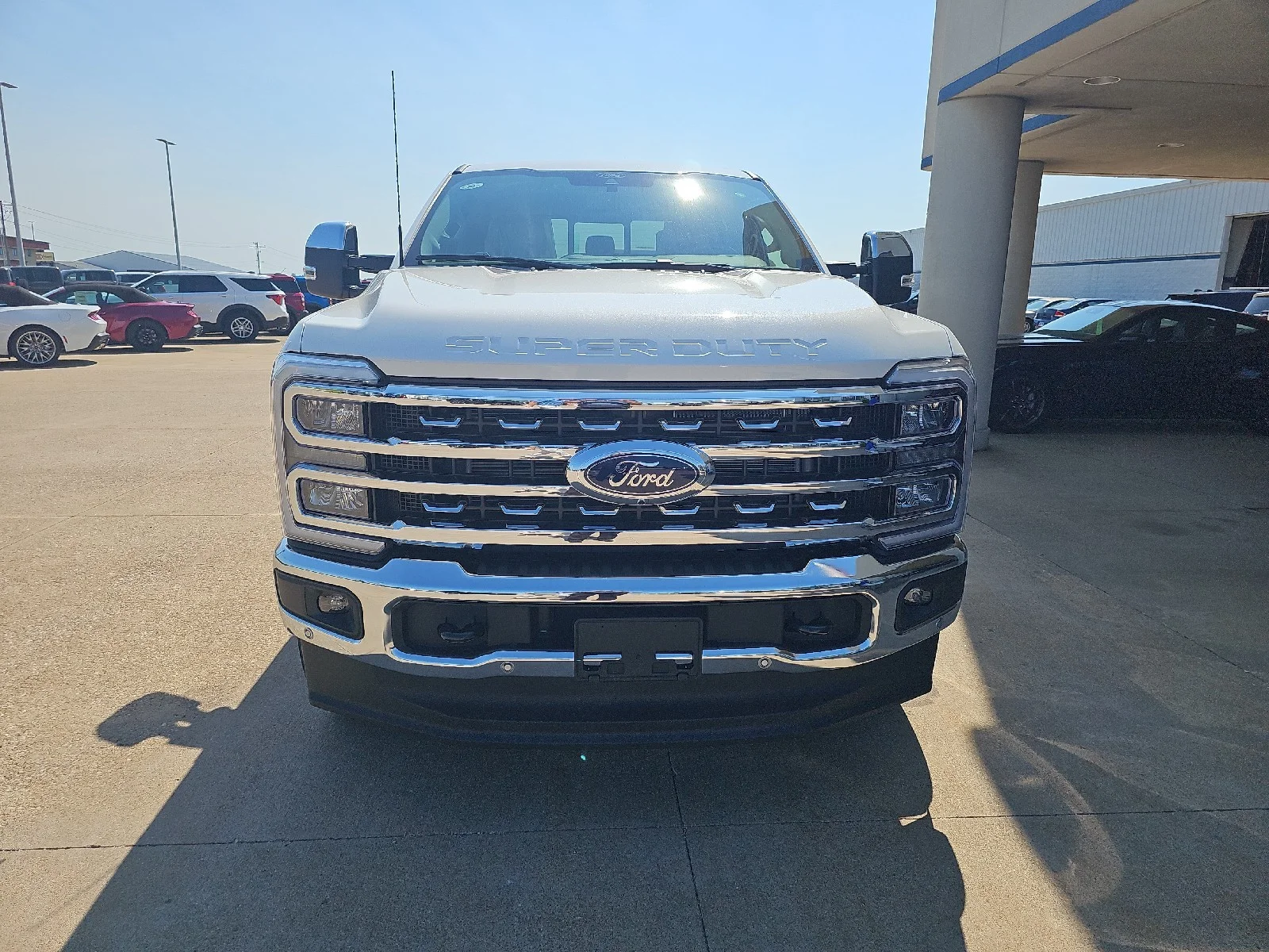 New 2026 Star White Metallic Tri-Coat Ford F-250® Lariat® image 3