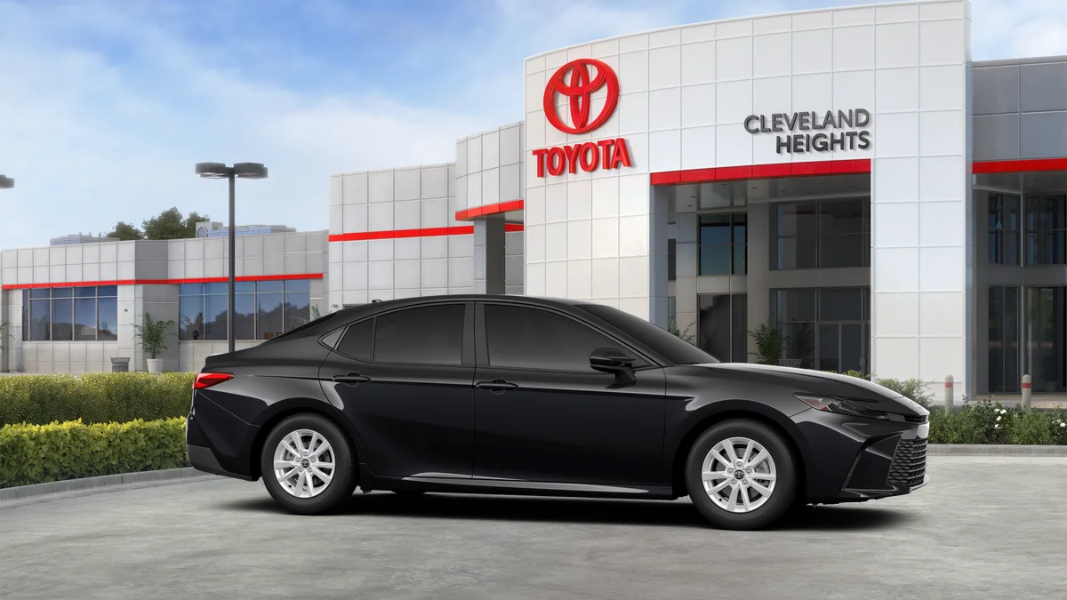 New 2026 Midnight Black Metallic Toyota LE image 13