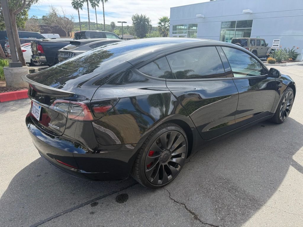 Used 2023 Black Tesla Performance image 6