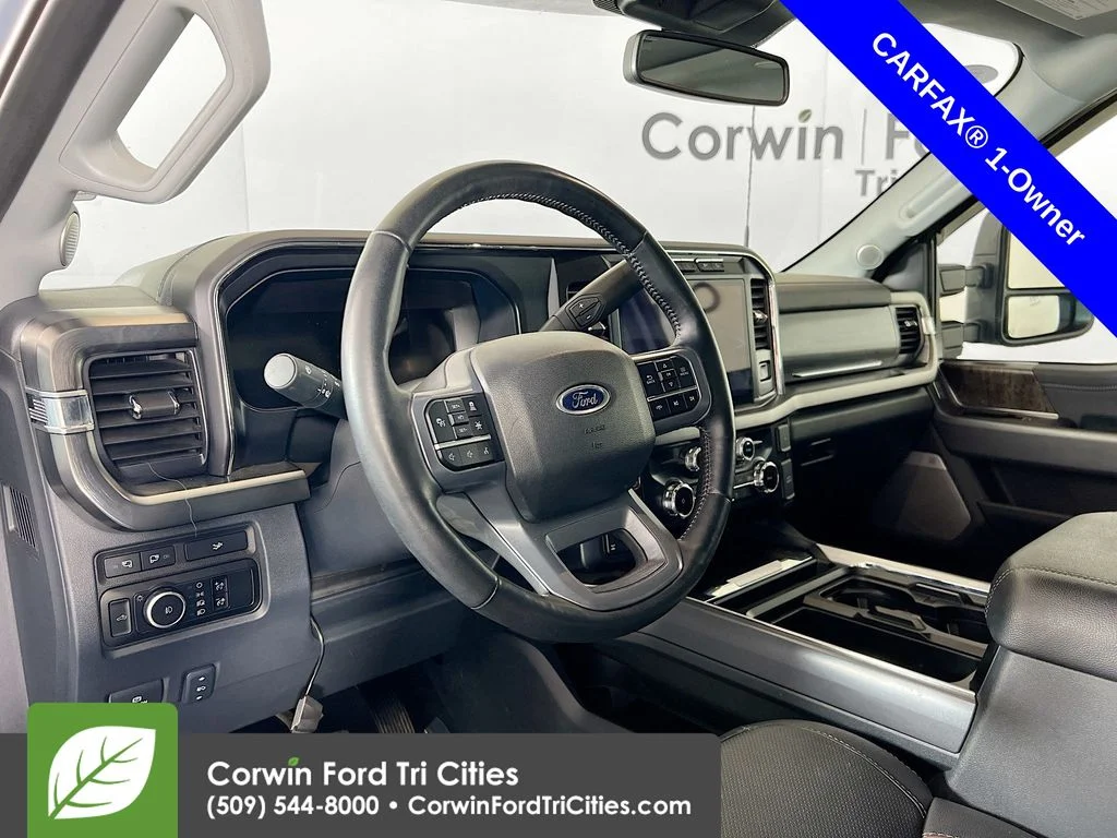 Used 2024 Glacier Gray Metallic Ford Lariat image 3