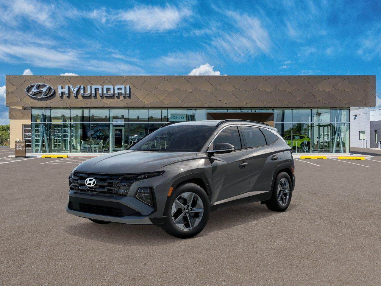New 2026 Hampton Gray Hyundai SEL Premium AWD image 1