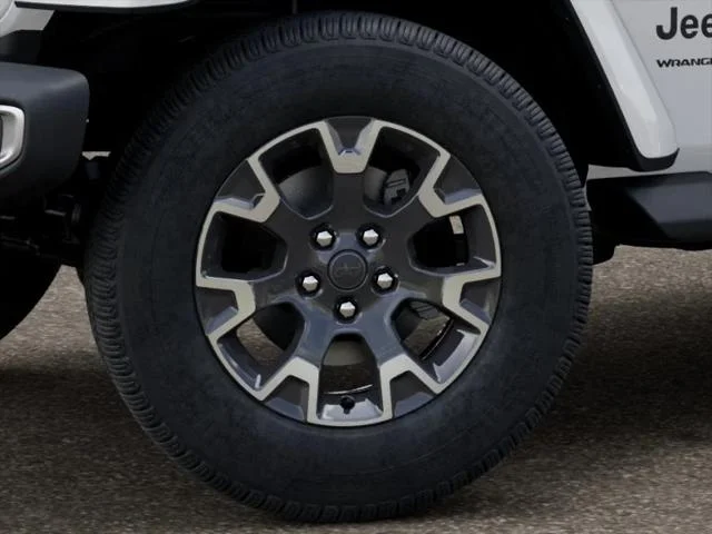 New 2026 Bright White Clear-Coat Exterior Paint Jeep Sahara image 16