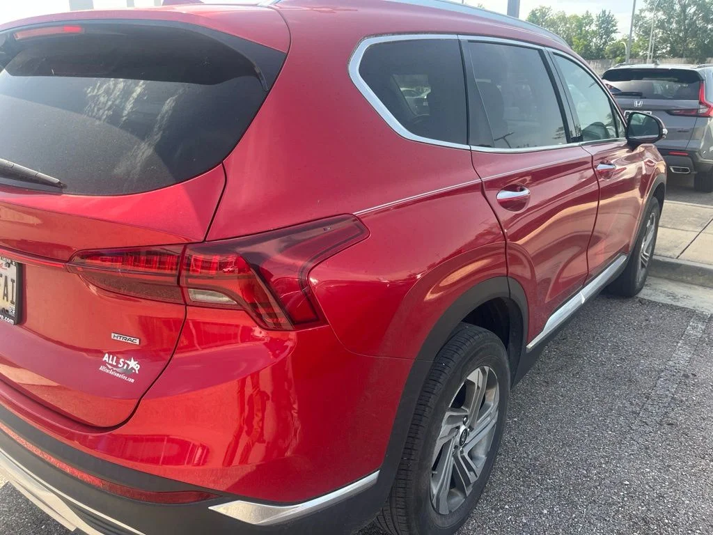 Used 2022 Calypso Red Hyundai SEL image 3