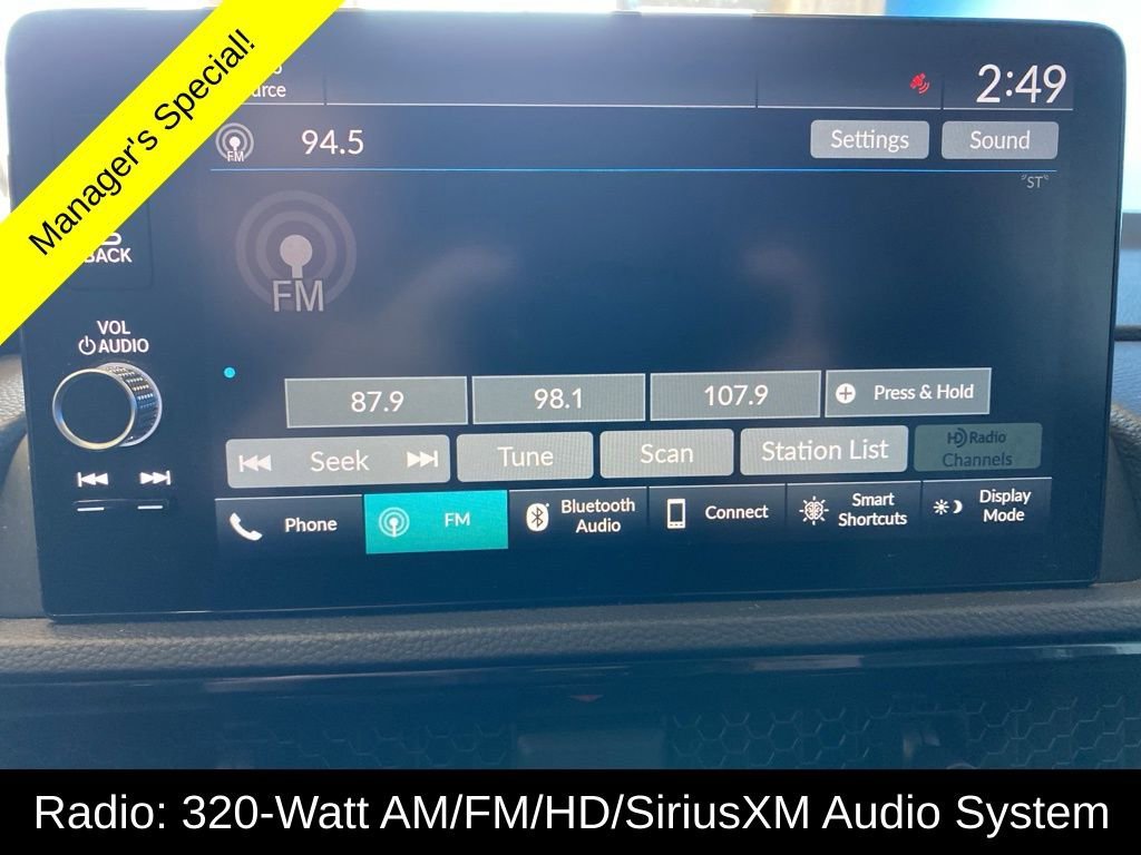 Used 2025 Honda CR-V EX-L with VIN 2HKRS4H7XSH463084 for sale in Monticello, Minnesota