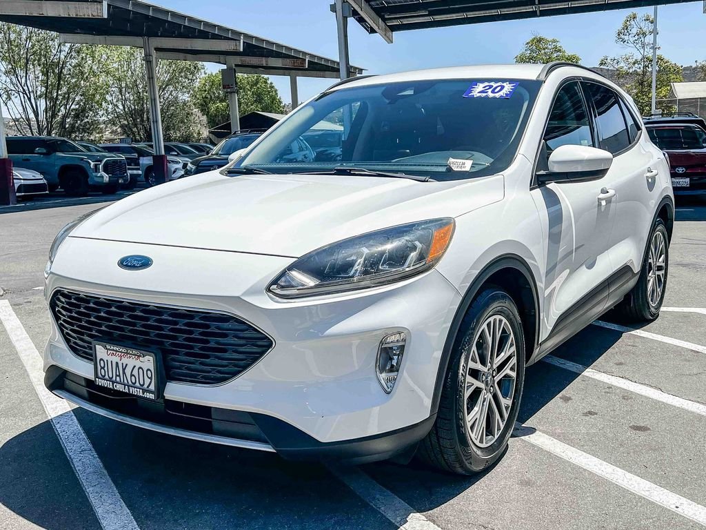 Used 2020 White Ford SEL image 3