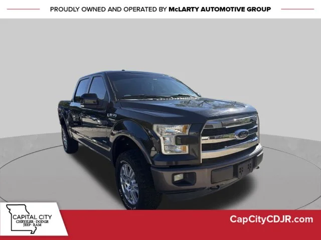 Used 2015 Black Ford Lariat image 1