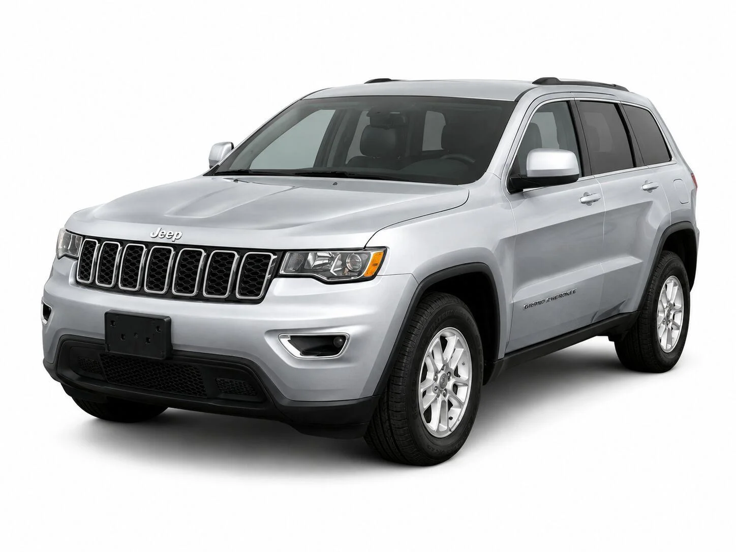 Used 2020 Billet Silver Metallic Jeep Laredo image 1