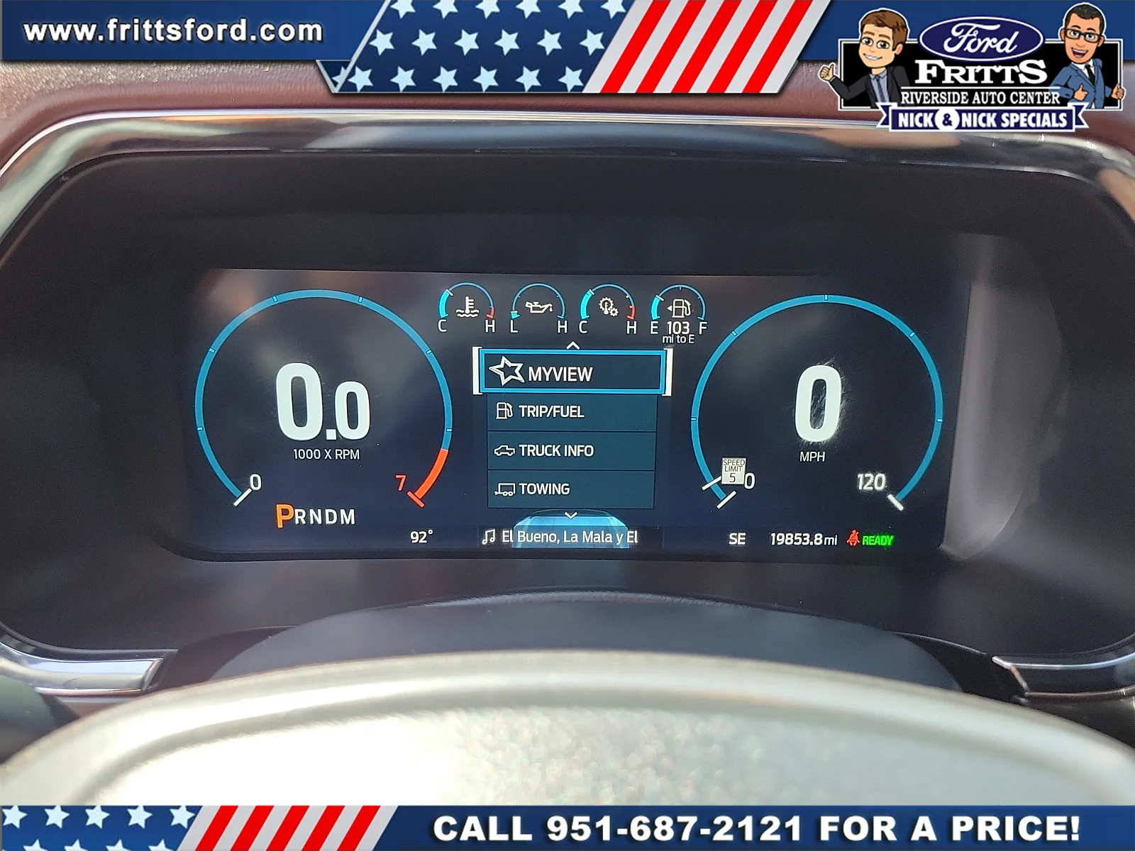 Certified Used 2023 Silver Metallic Ford LARIAT image 8