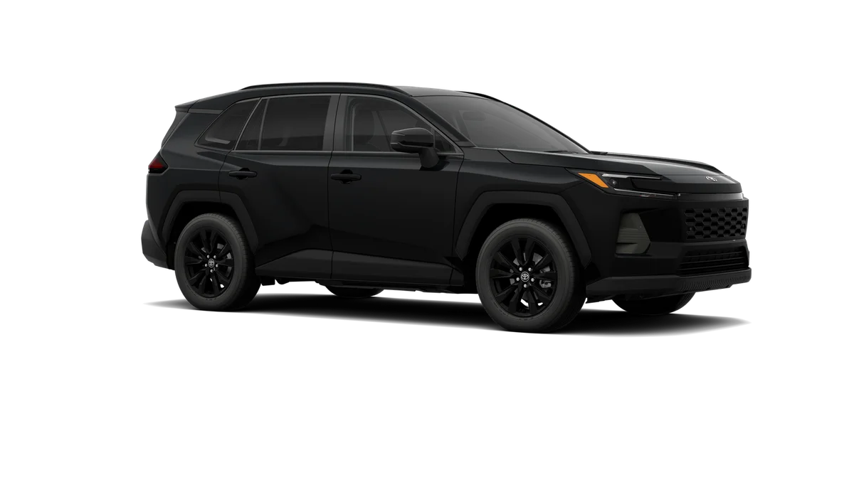 New 2026 Midnight Black Metallic Toyota XLE Premium image 14