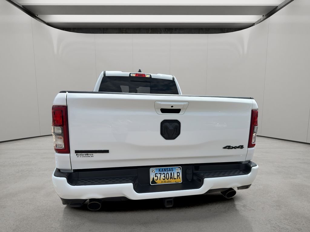 Used 2022 Bright White Clearcoat Ram Big Horn image 4