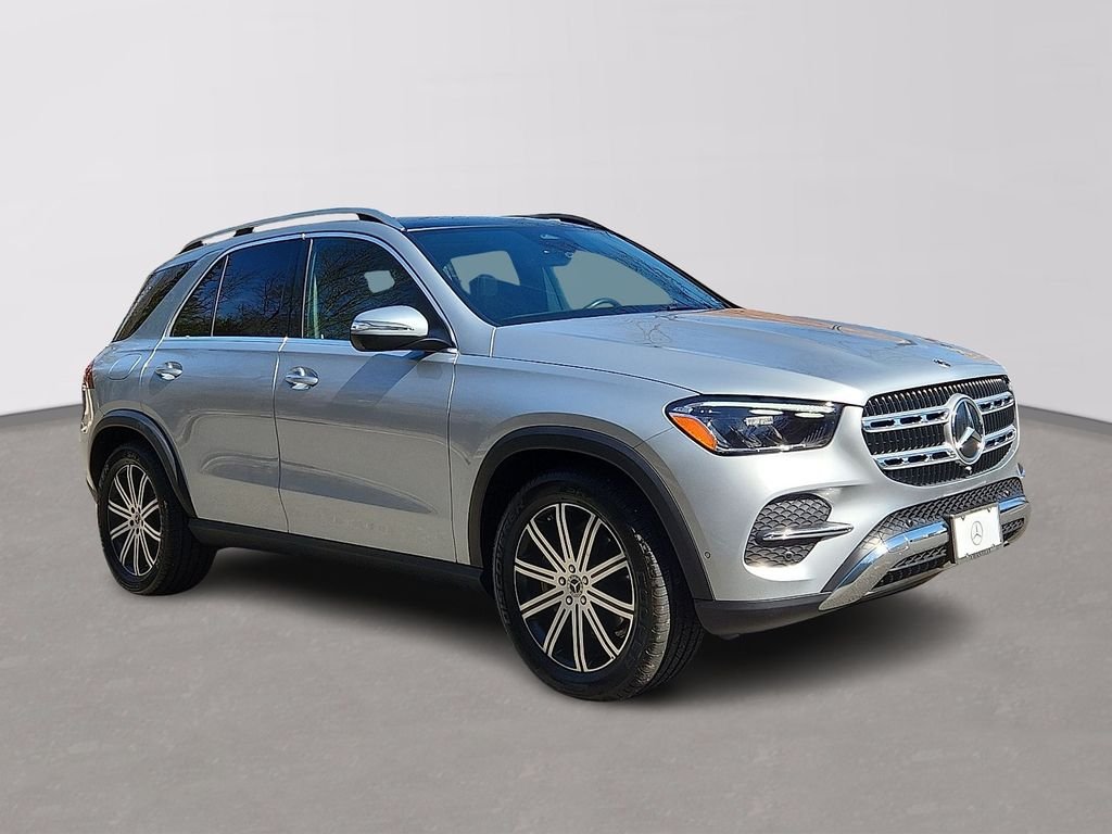 Certified Used 2025 Cirrus Silver Metallic Mercedes-Benz GLE 350 image 3