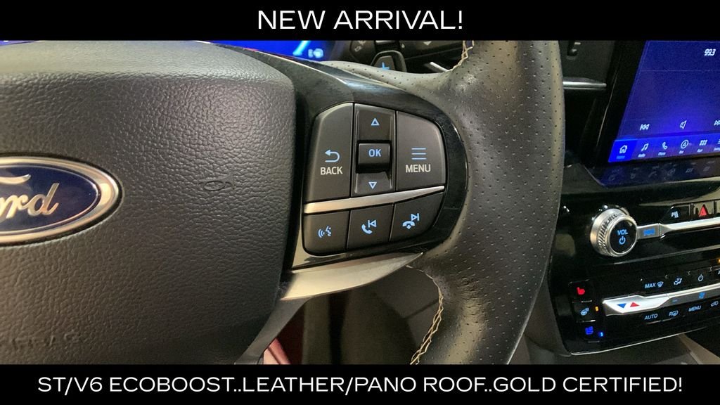 Certified Used 2022 White Metallic Ford ST image 39