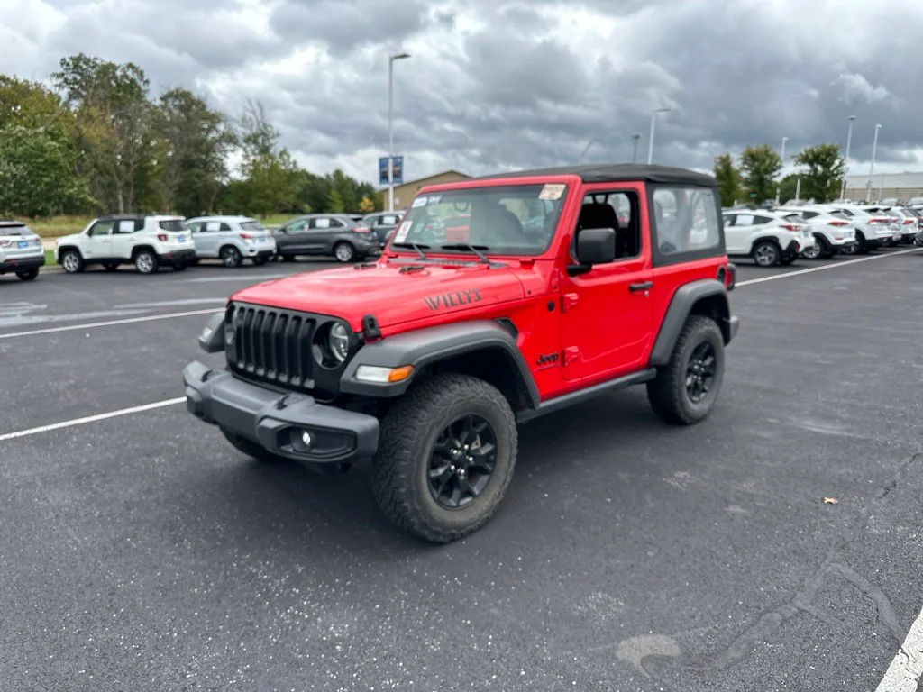 Used 2021 Red Jeep Willys image 6