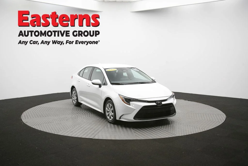 Used 2024 White Toyota LE image 47