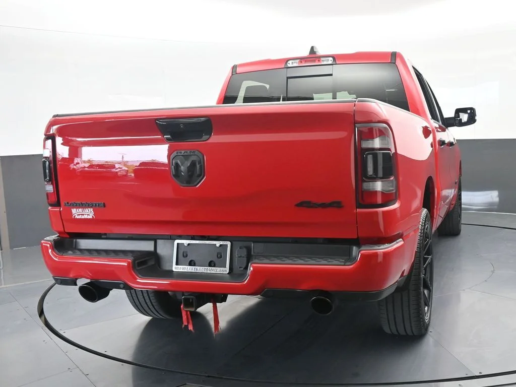 Used 2023 Flame Red Clearcoat Ram Laramie image 5