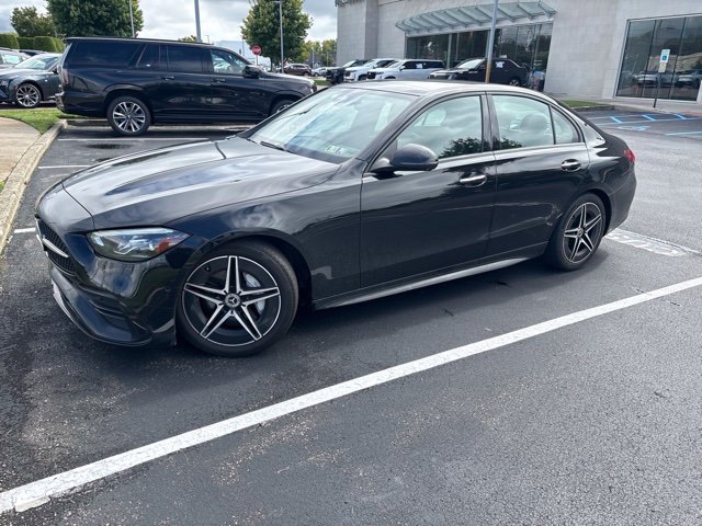 Used 2023 Black Mercedes-Benz C 300 image 1