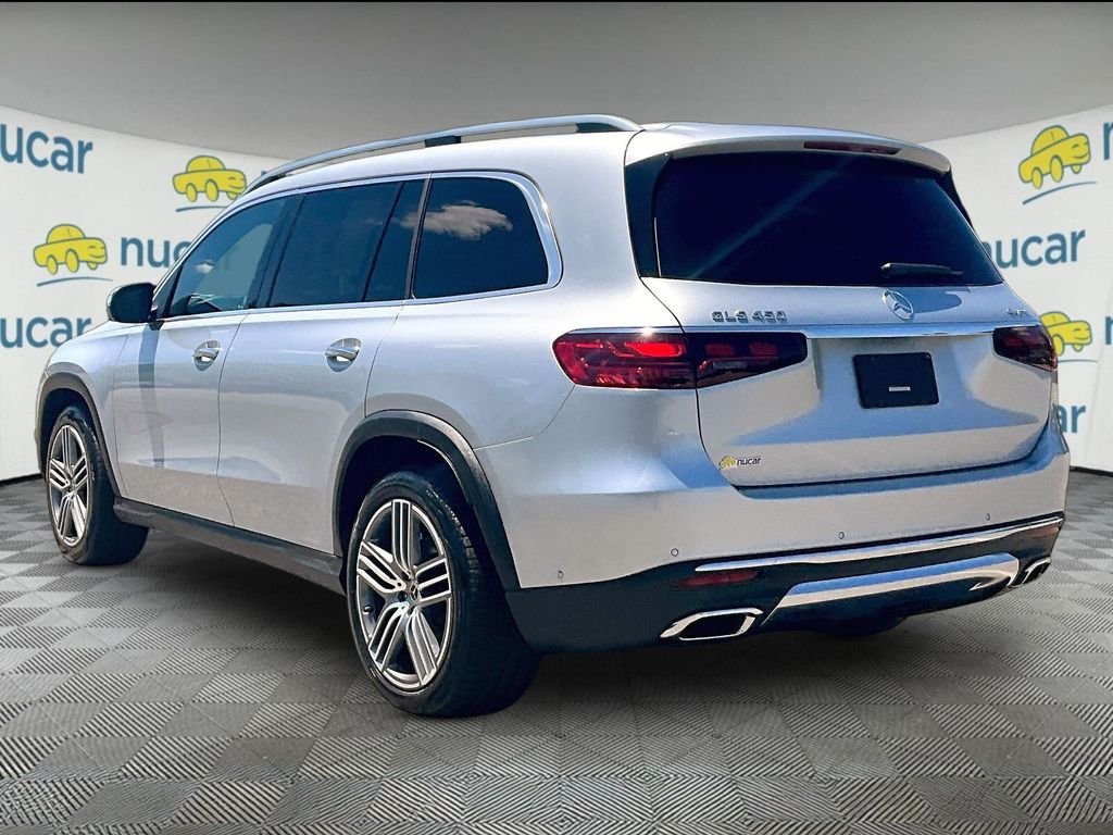 Used 2025 White Mercedes-Benz GLS 450 image 4
