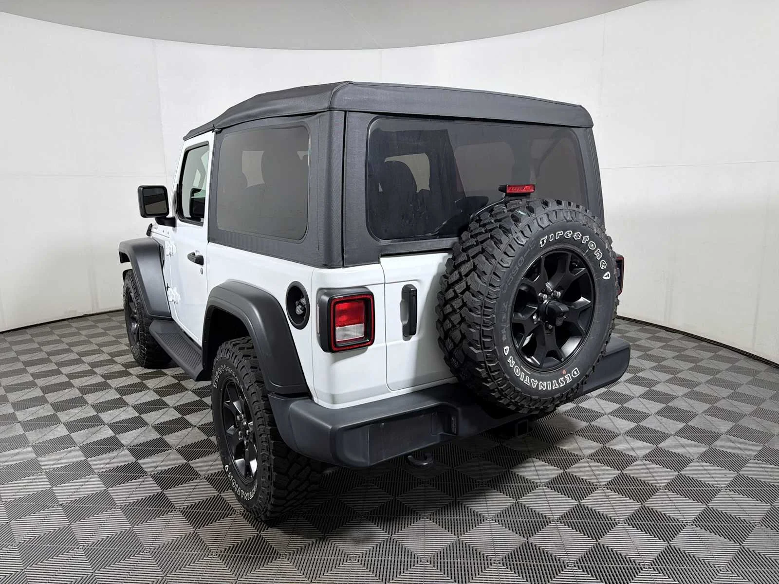 Used 2021 Bright White Clearcoat Jeep Willys image 5