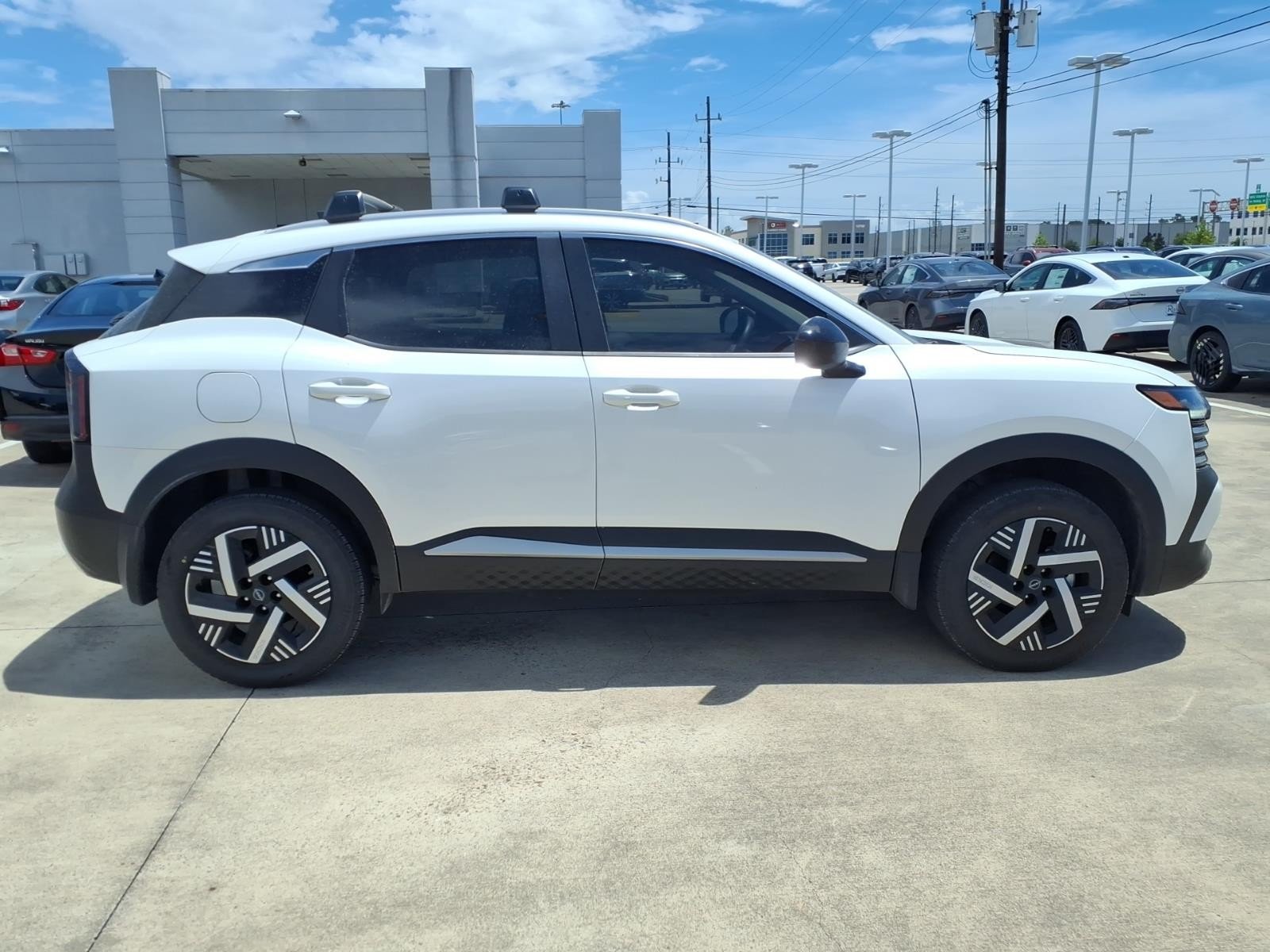 2026 Nissan Kicks SV White at Robbins Nissan