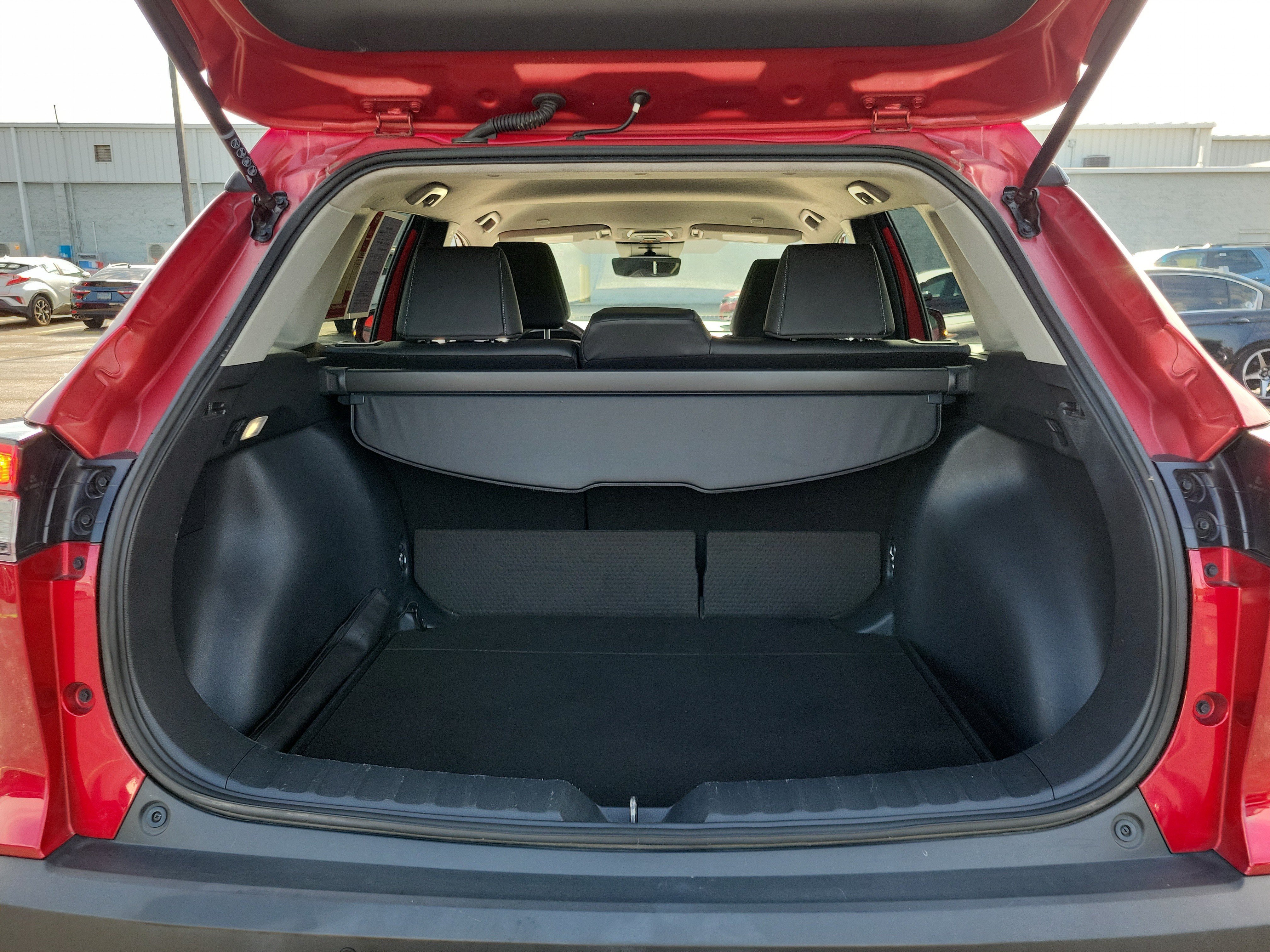 Used 2025 Red Crystal Toyota XLE image 8