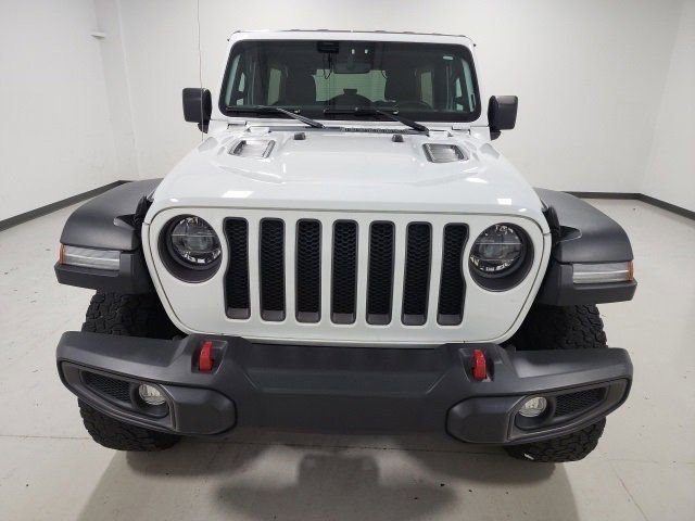 Used 2022 Bright White Clearcoat Jeep Unlimited Rubicon image 6