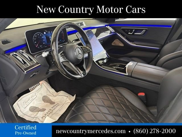 Certified Used 2021 White Mercedes-Benz S 580 image 10