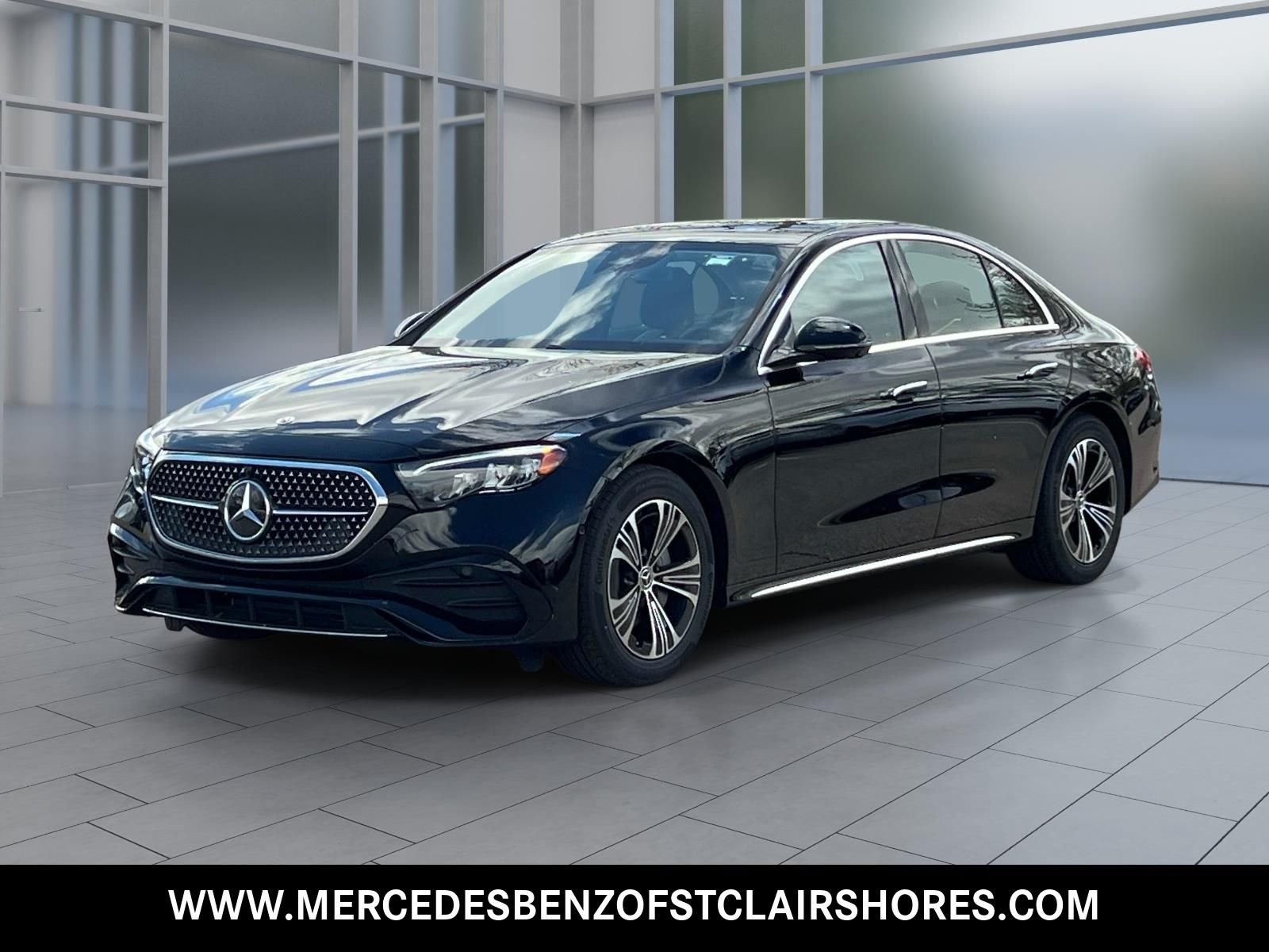 New 2026 Black Mercedes-Benz E 350 image 1