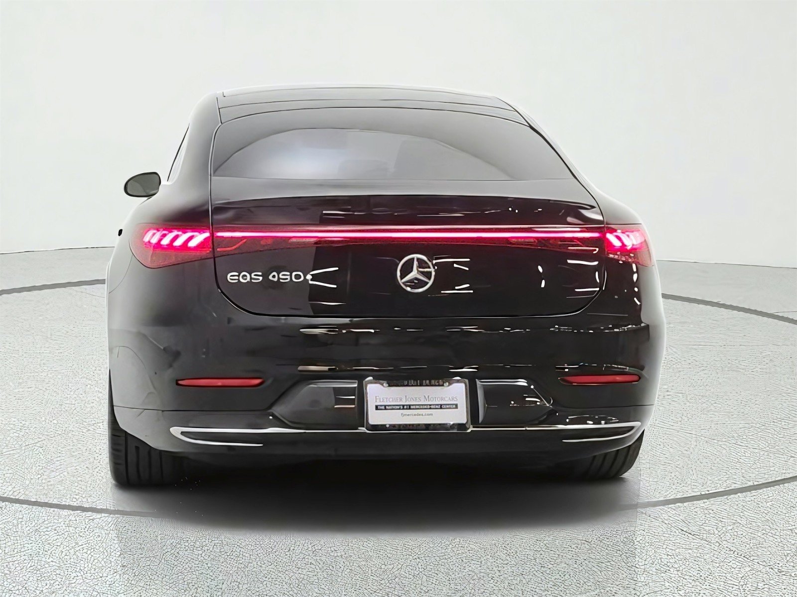 Certified Used 2024 Obsidian Black Metallic Mercedes-Benz EQS 450+ Sedan image 6