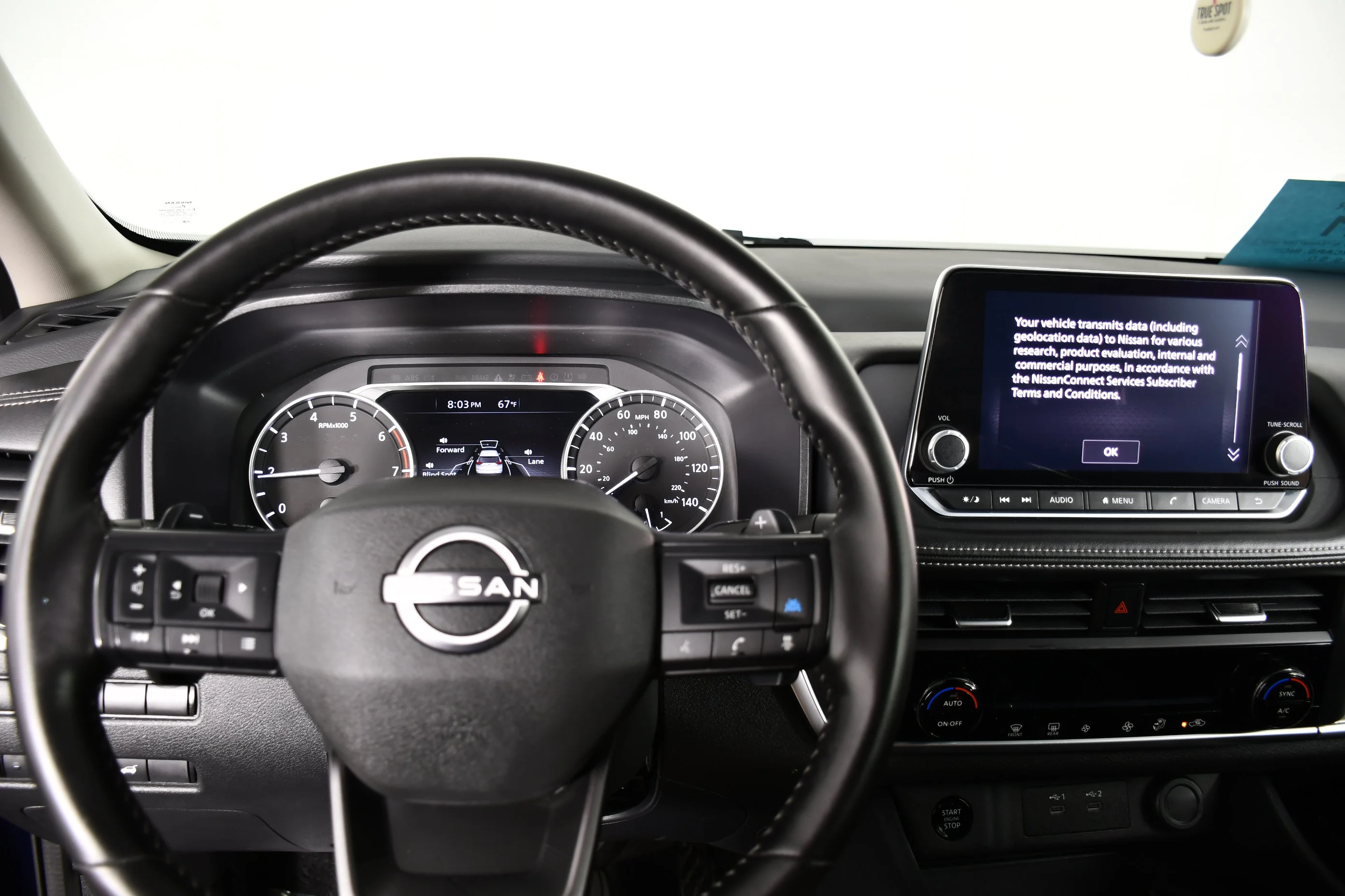Used 2025 Deep Ocean Blue Pearl Nissan SV image 16
