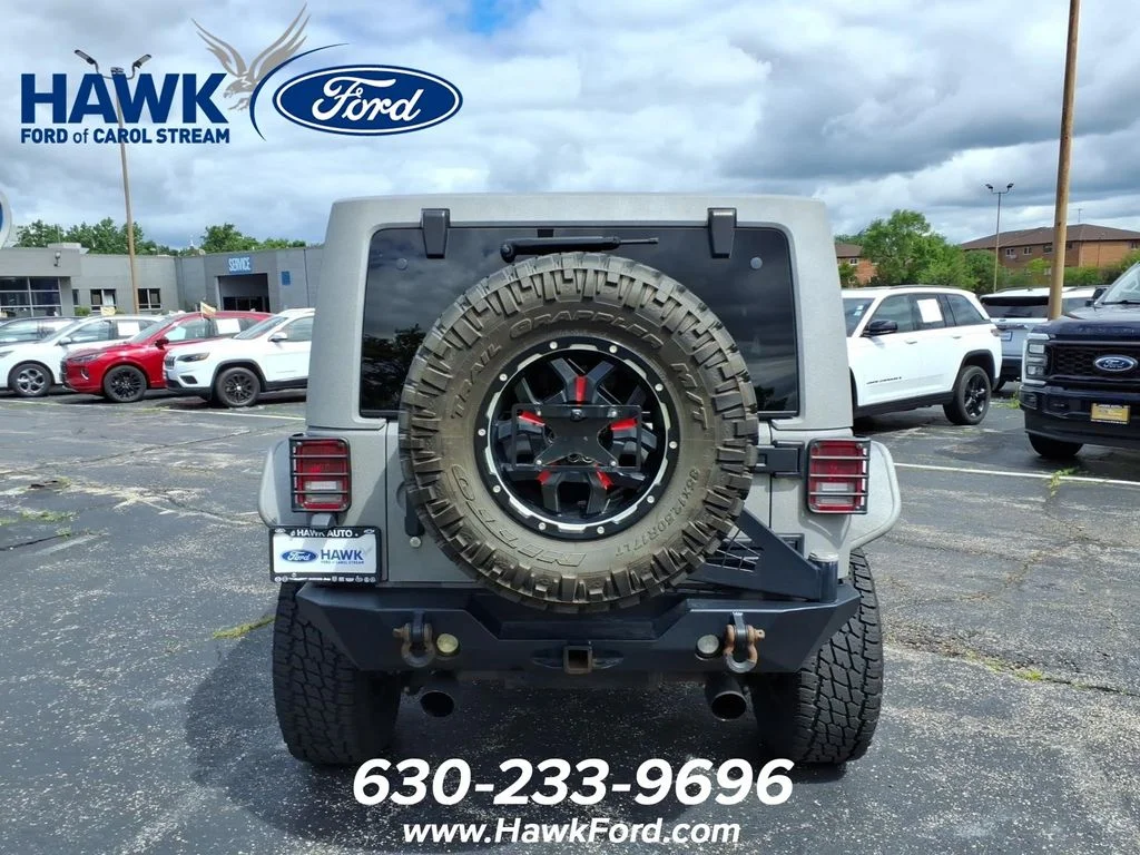 Used 2017 Black Clearcoat Jeep Unlimited Rubicon image 6