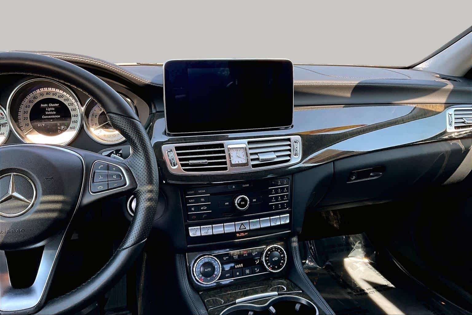 Used 2016 Magnetite Black Metallic Mercedes-Benz CLS 400 image 6