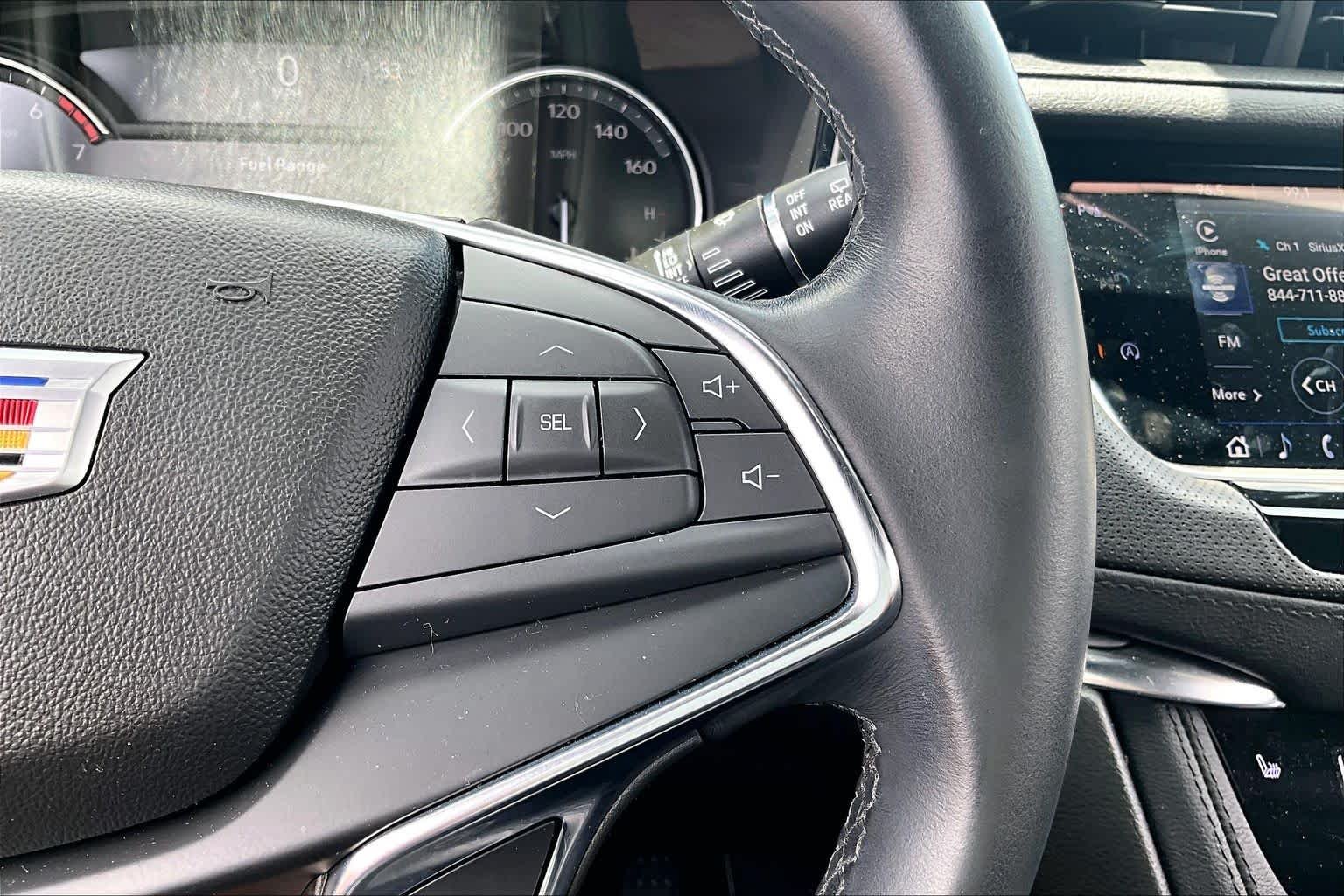 Used 2021 Satin Steel Metallic Cadillac FWD Luxury image 24