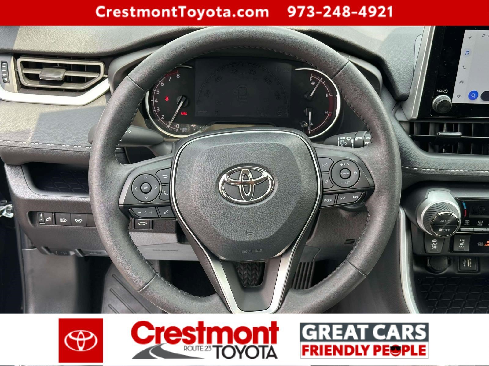 Certified Used 2025 Midnight Black Metallic Toyota XLE image 12