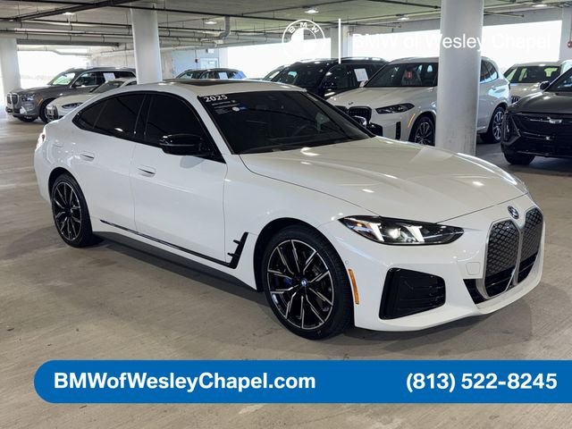 Certified 2025 BMW i4 40 with VIN WBY43HD00SFU10278 for sale in Wesley Chapel, FL