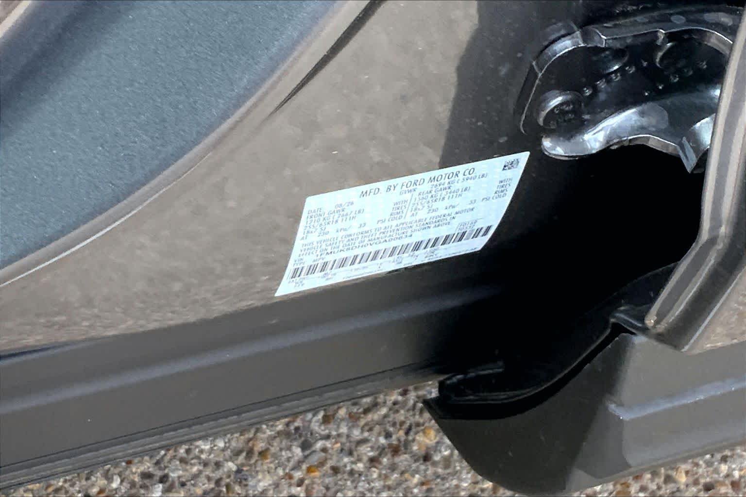 New 2027 Carbonized Gray Metallic Ford Active image 21