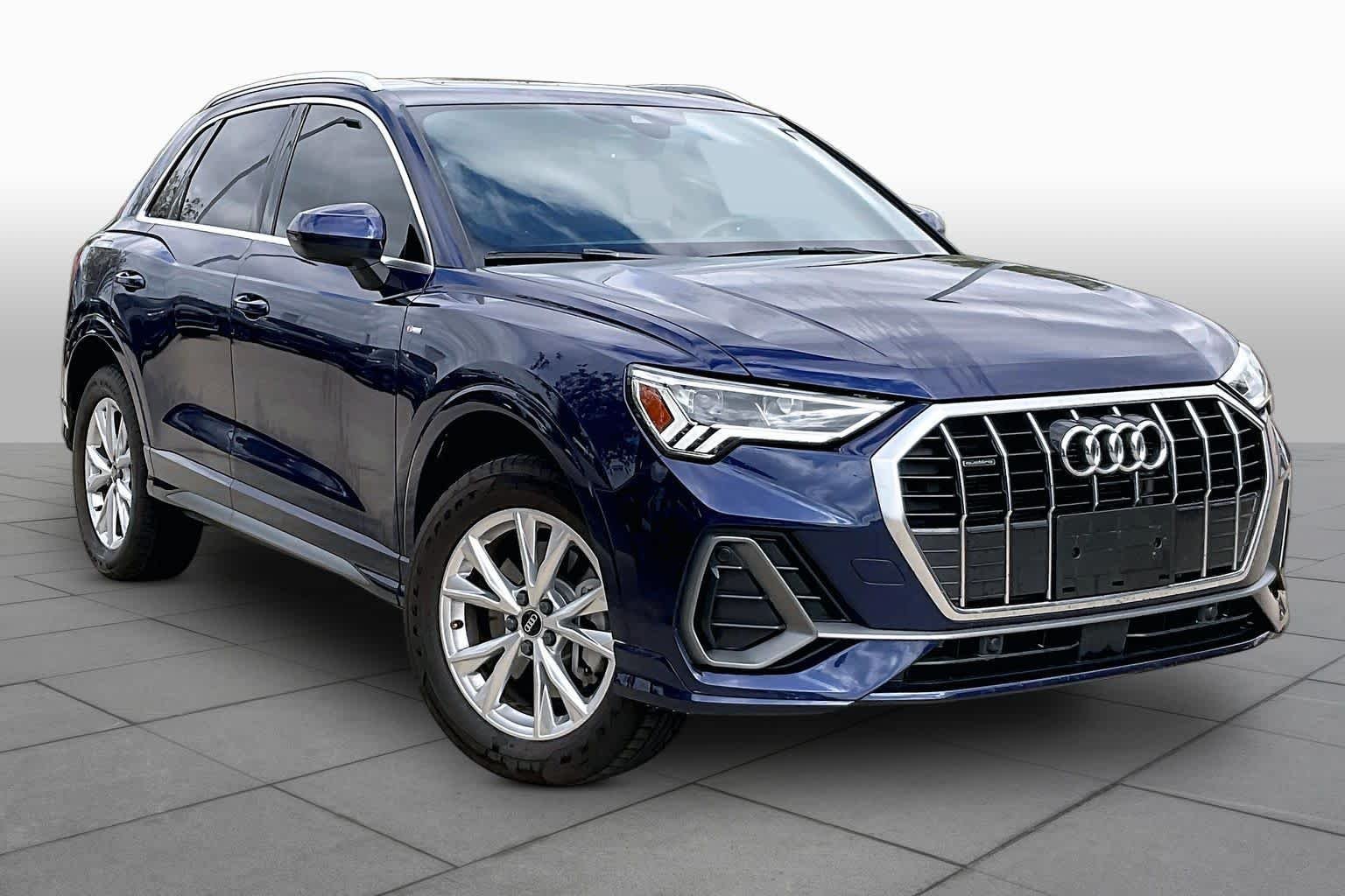 Used 2024 Navarra Blue Metallic Audi S line Premium image 3