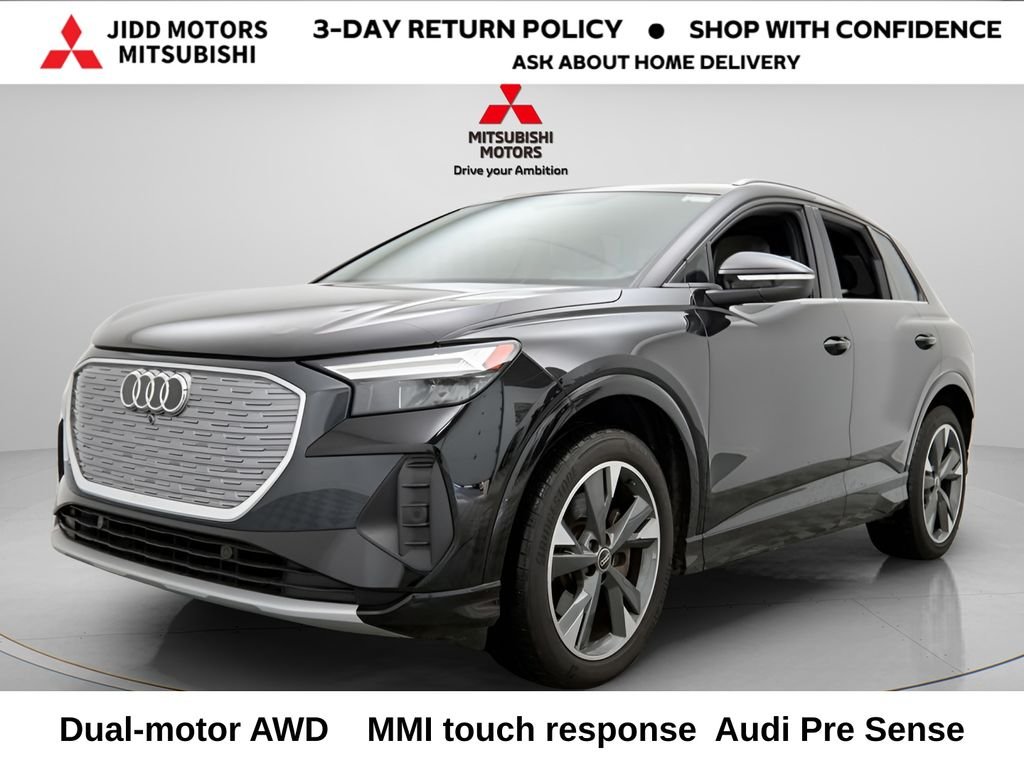 Used 2022 Audi Q4 e-tron Premium with VIN WA1G2BFZ0NP042235 for sale in Des Plaines, IL