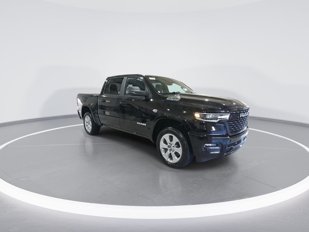 New 2026 Diamond Black Crystal Pearl-Coat Exterior Paint RAM Big Horn/Lone Star image 2