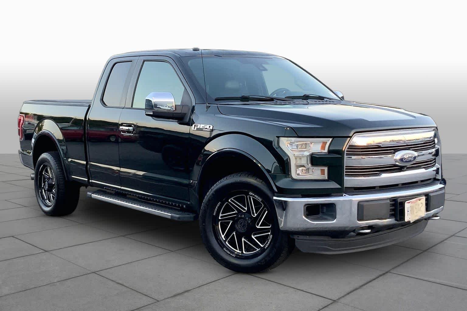 Used 2016 Green Gem Metallic Ford Lariat image 3