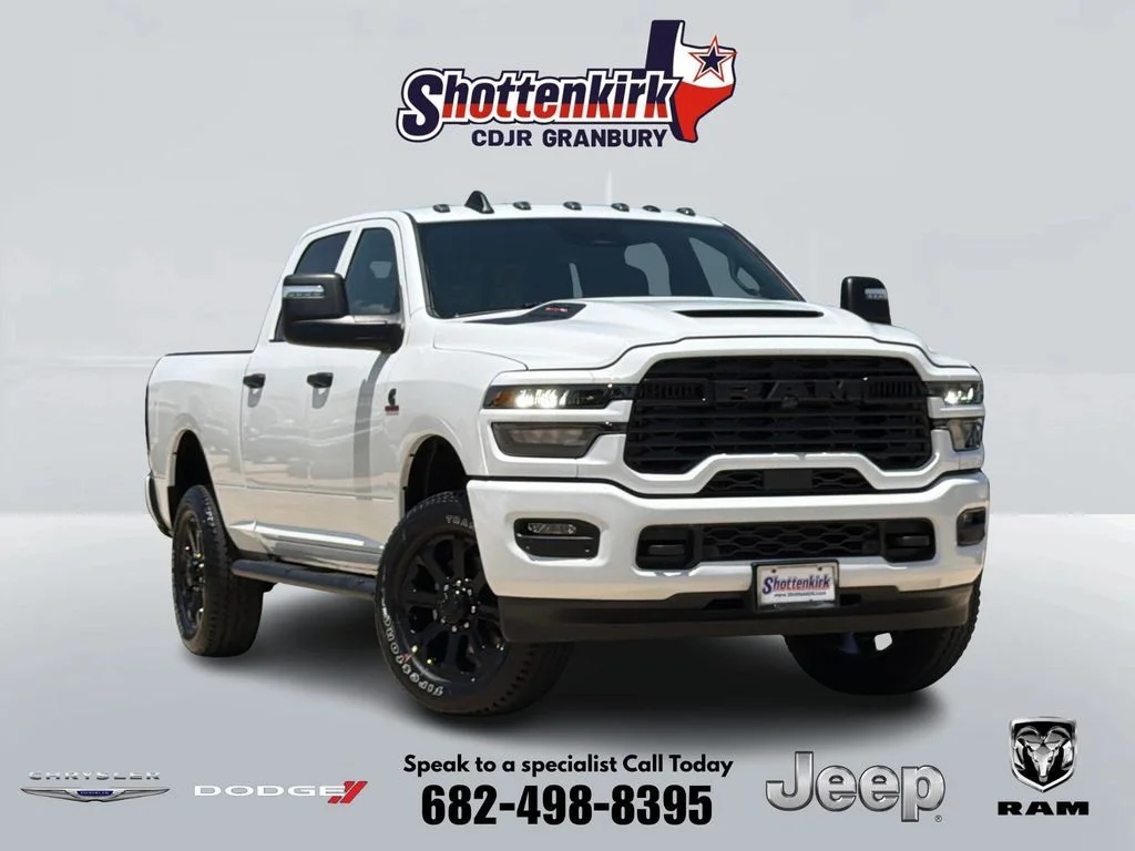 New 2026 Bright White Clearcoat RAM Tradesman image 1