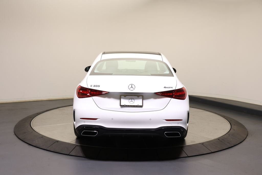 Used 2026 MANUFAKTUR Moonlight White Metallic Mercedes-Benz C 300 image 6