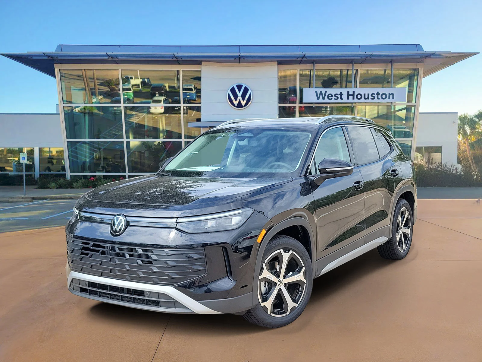 New 2026 Black Volkswagen SE image 1