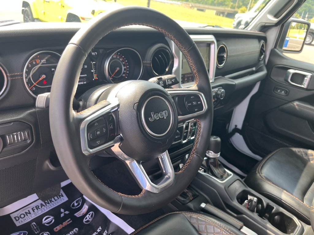 Used 2022 White Jeep Unlimited Sahara High Altitude image 14