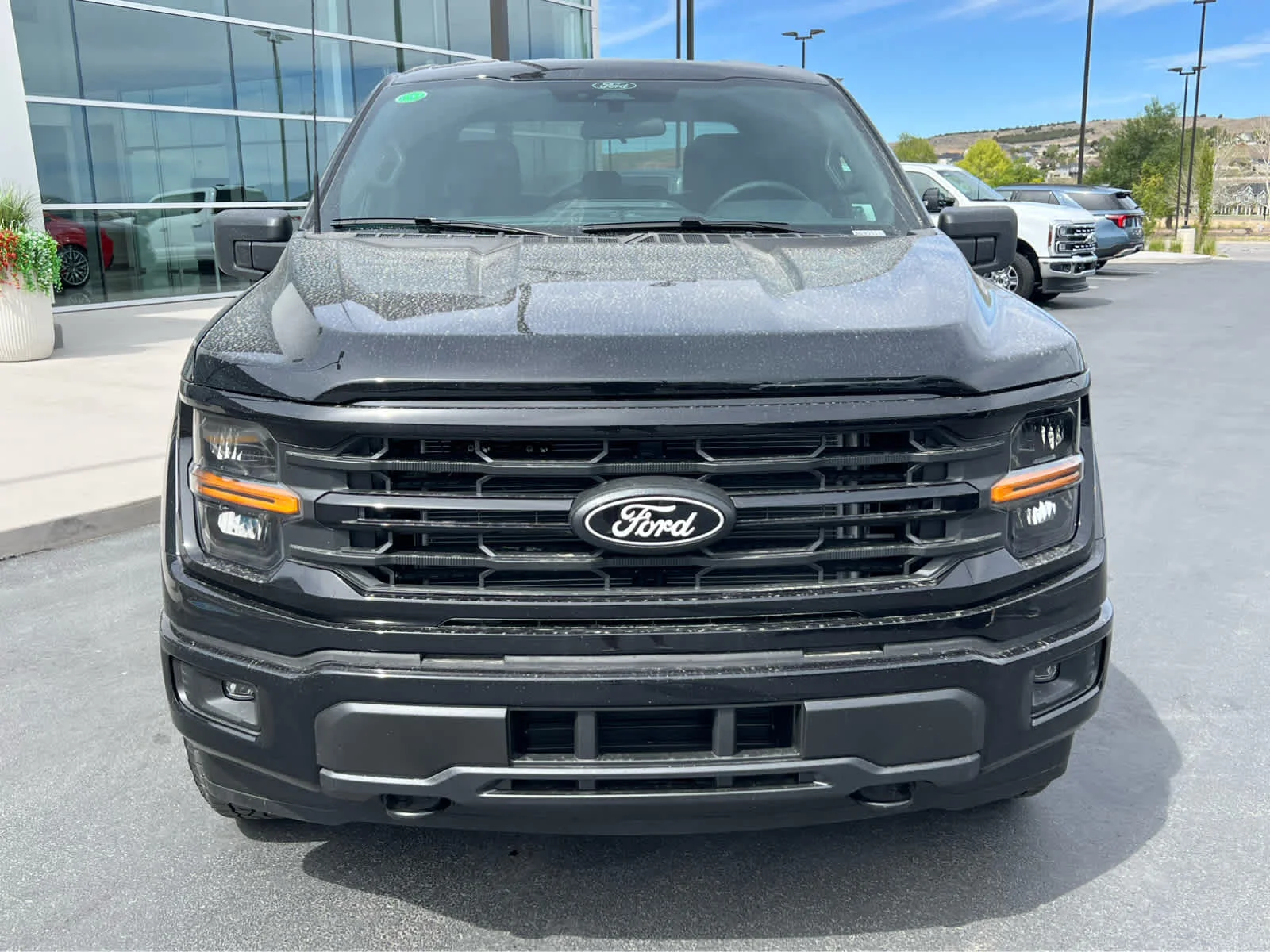 New 2026 Agate Black Metallic Ford XLT image 3
