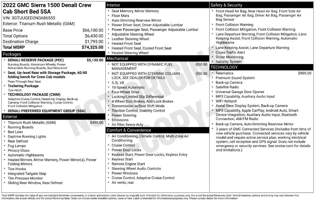 Used 2022 Silver GMC Denali image 28