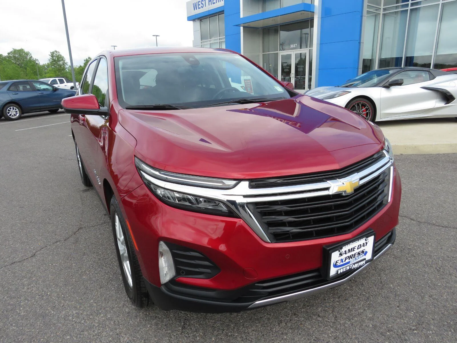 Used 2023 Radiant Red Tintcoat Chevrolet LT image 3