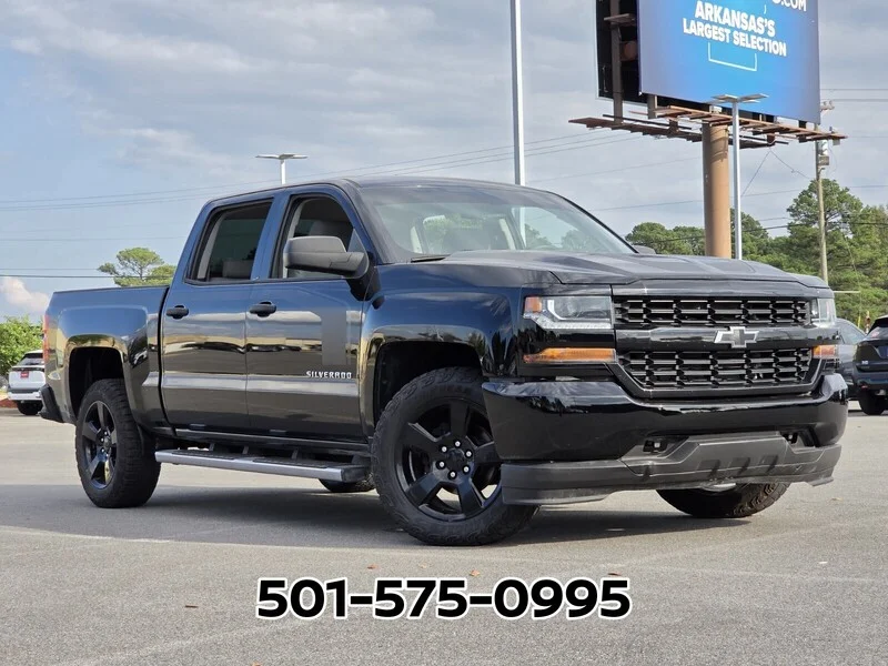 Used 2018 Black CHEVROLET 2WD CREW CAB 143.5" CUSTOM image 19