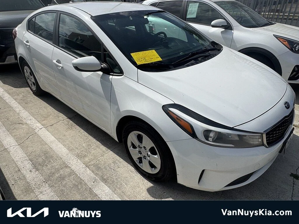 Used 2017 White Kia LX image 1