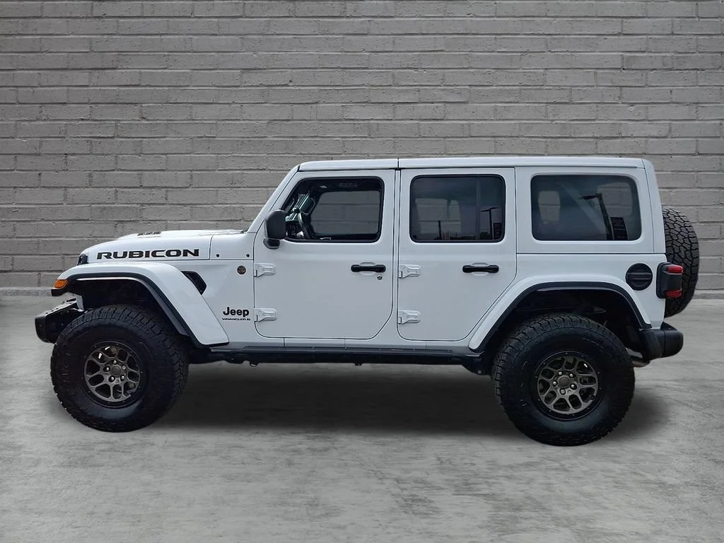 Used 2023 Bright White Clearcoat Jeep Rubicon 392 image 7