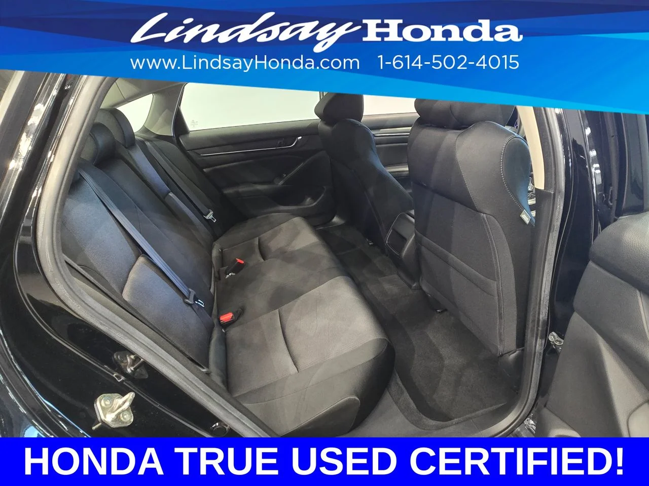 Certified Used 2019 Crystal Black Pearl Honda LX image 9